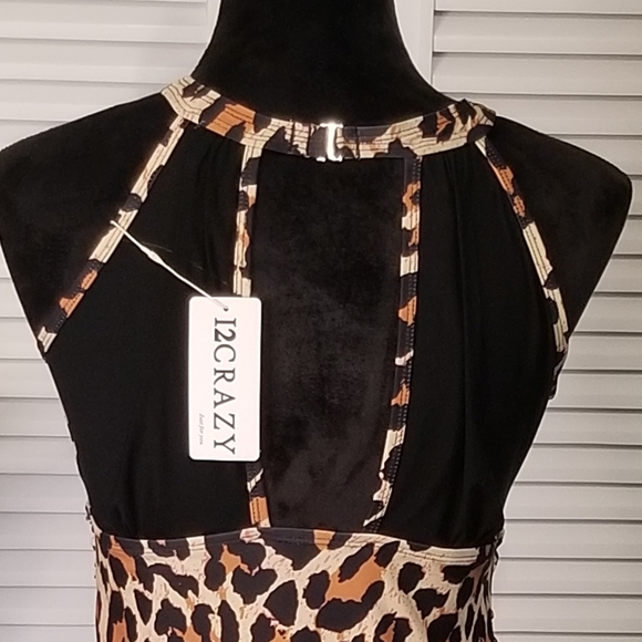 **SOLD**Halter Mesh Bathing/Body Suit Lg - Picture 4 of 6